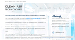 Desktop Screenshot of cleanairtechnologies.co.uk